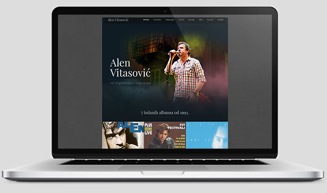 Web stranica - Alen Vitasović