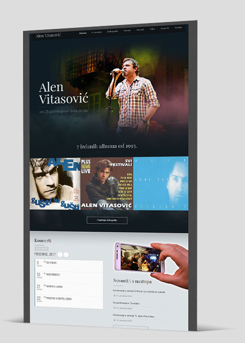 Web stranica - Alen Vitasović
