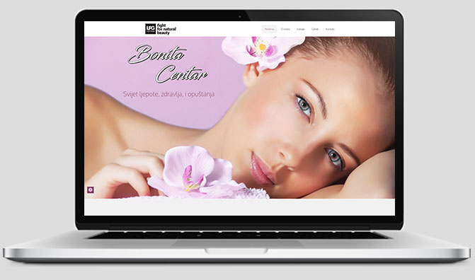 Web stranica - Bonita Centar LPG