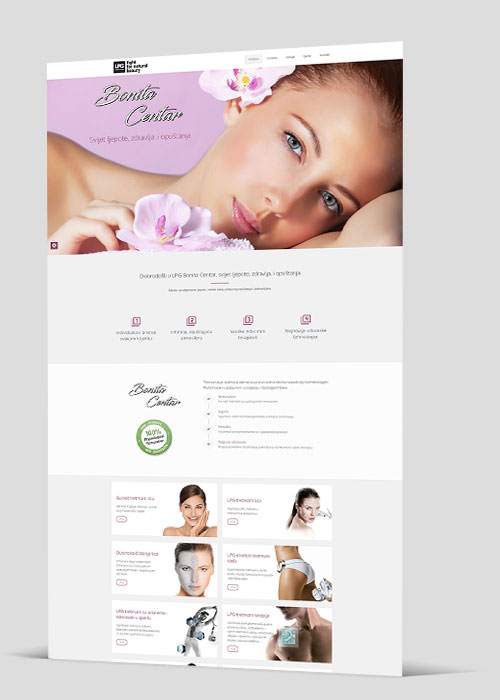 Web stranica - Bonita Centar LPG