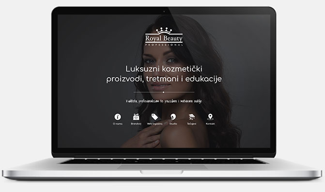 Web stranica - Royal Beauty