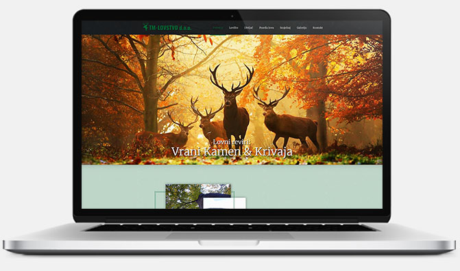 Web stranica - TM Lovstvo