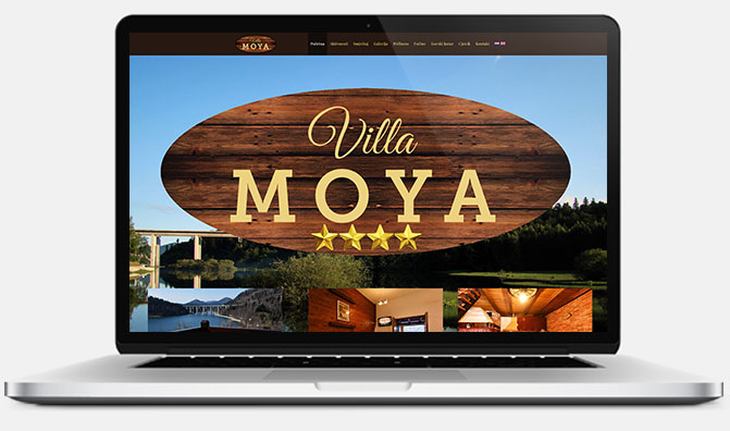 Web stranica - Villa Moya