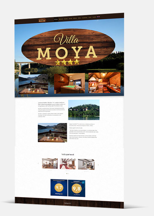 Web stranica - Villa Moya