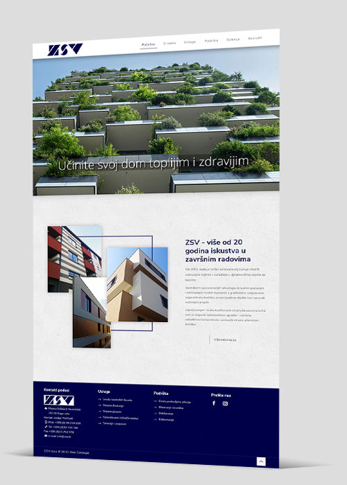 Web stranica - ZSV